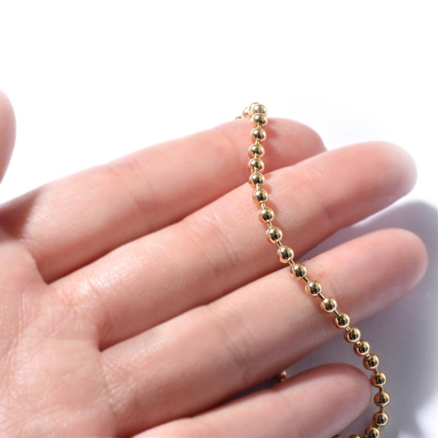 ネックレス チェーン 18金 イエローゴールド ボールチェーン 幅3 0mm 長さ50cm 鎖 K18yg 18k 貴金属 ジュエリー レディース メンズ 8m K18ygbc300 50 ジュエリー ネックレス Rubby 通販 Yahoo ショッピング