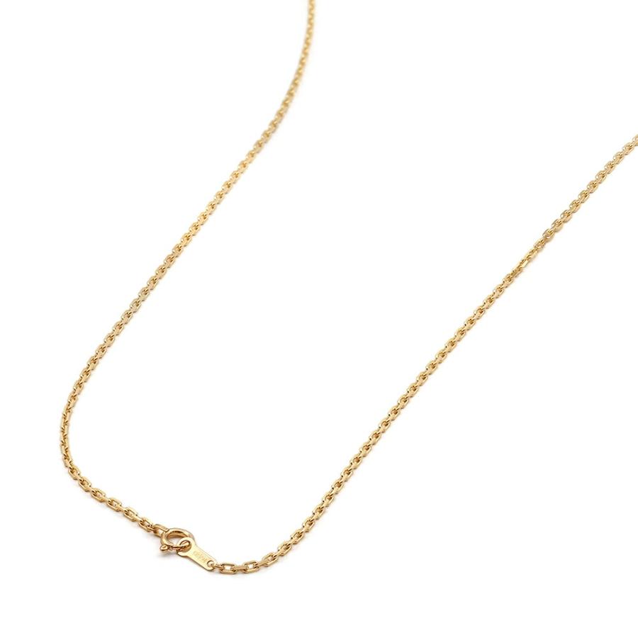 ネックレス チェーン 貴金属 18金 イエローゴールド 18k 4面カット小豆チェーン 幅1 5mm 長さ70cm 鎖 K18yg レディース 18k 貴金属 ジュエリー レディース メンズ 8m K18ygcl534c 70 ジュエリー ネックレス Rubby