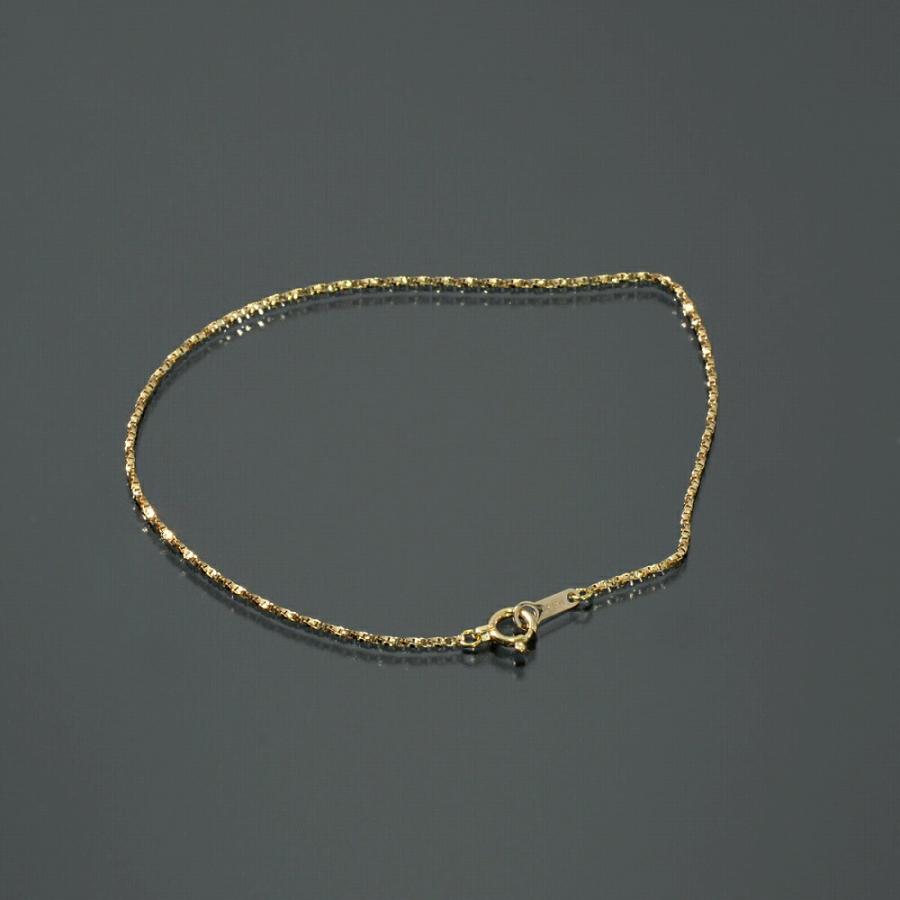 Rakuten ブレスレット チェーン 18金 イエローゴールド ベネチアンツイストチェーン 幅1 0mm 長さ18cm 鎖 K18yg 18k 貴金属 ジュエリー レディース メンズ 人気絶頂 Lespakigali Com