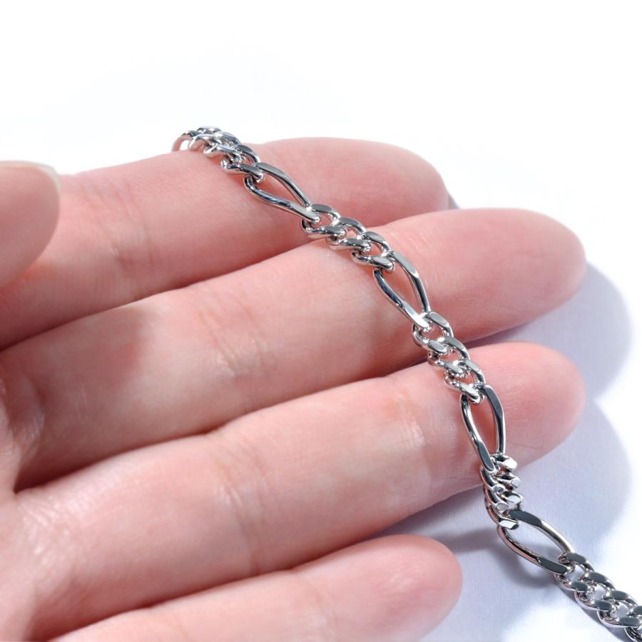 ネックレス チェーン Pt850 プラチナ フィガロチェーン 幅4 2mm 長さ55cm 鎖 850pt 貴金属 ジュエリー レディース メンズ 8m Pt850fg1 55 ジュエリー ネックレス Rubby 通販 Yahoo ショッピング