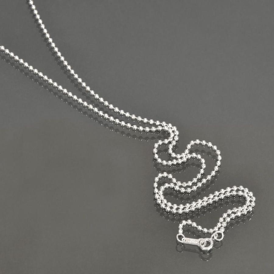 ネックレス チェーン シルバー925 カットボールチェーン 幅2.0mm