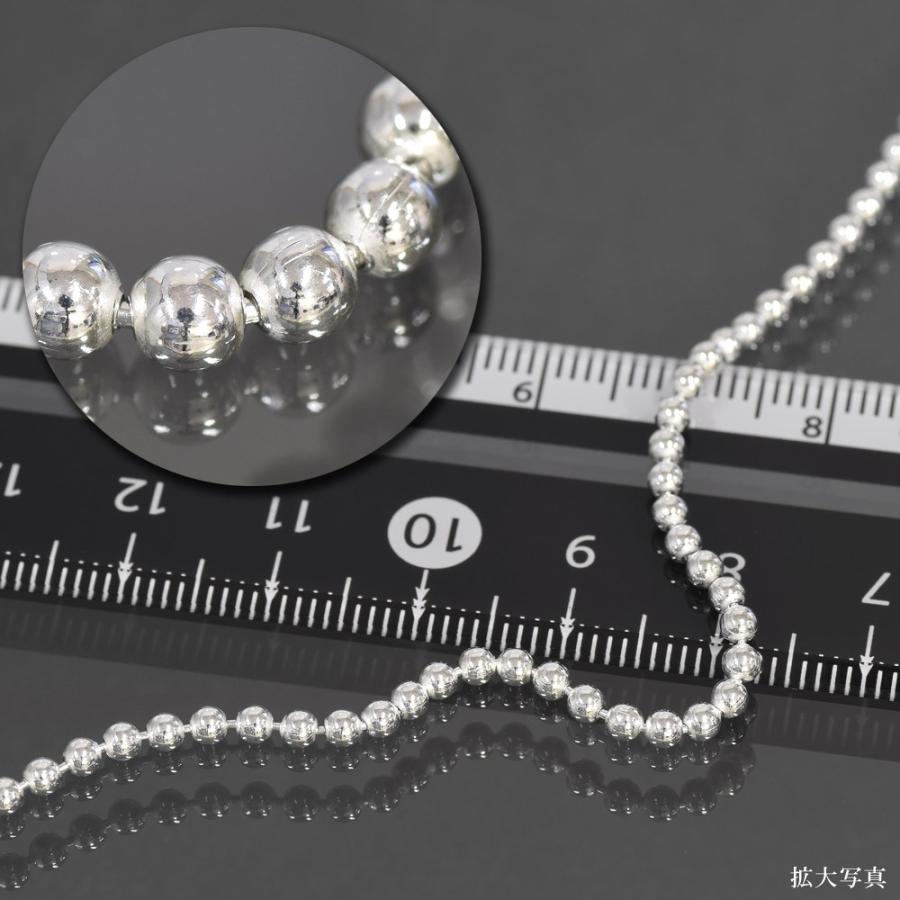 ネックレス チェーン シルバー925 ボールチェーン 幅2.5mm 長さ ネックレス チェーン シルバー925 ボールチェーン 幅2.5mm 長さ