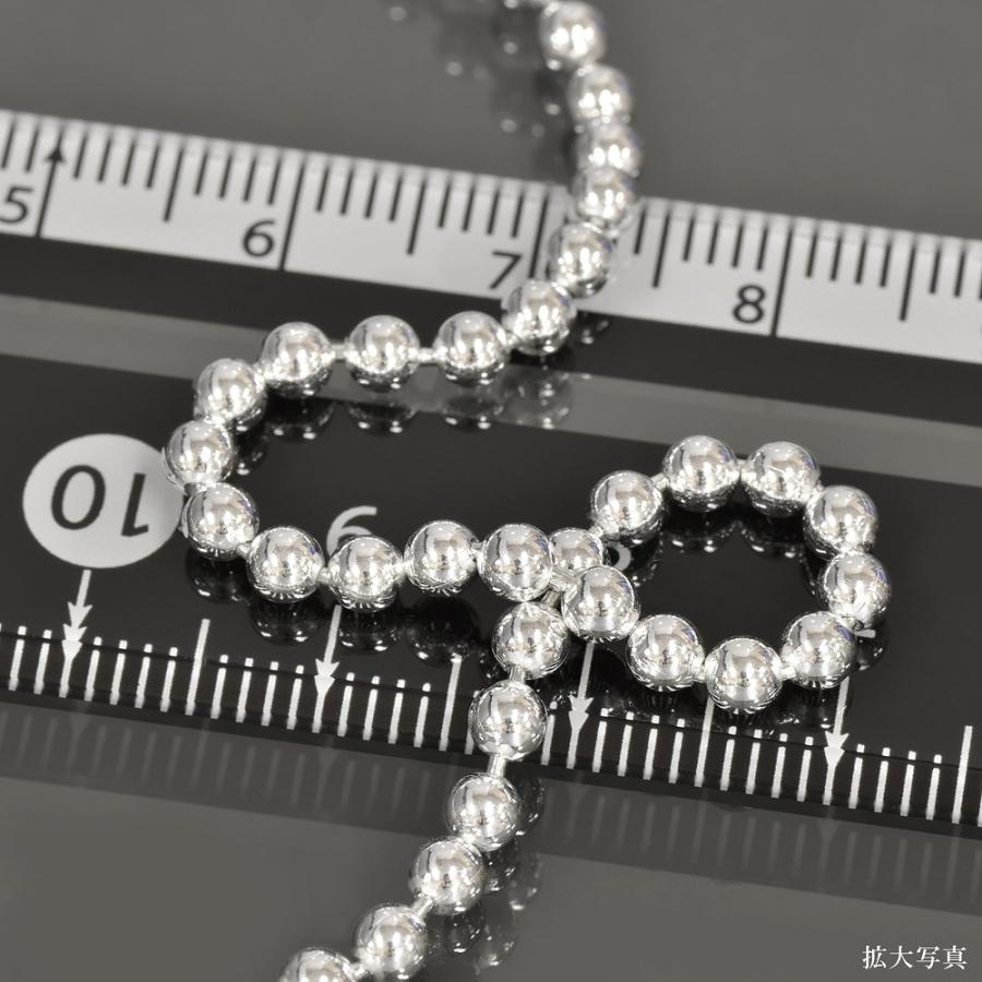 シルバー925 ネックレスチェーン 50cm ボールチェーン ネックレス チェーン シルバー925 ボールチェーン 幅3.0mm 長さ50cm