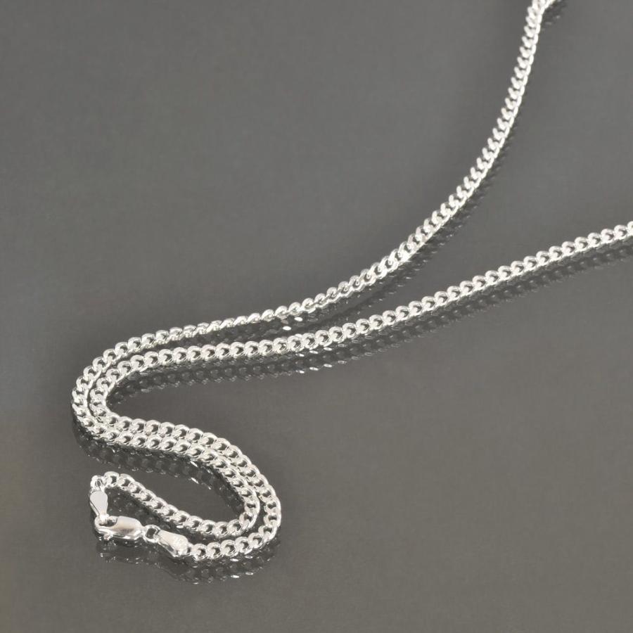 ネックレス チェーン シルバー925 2面カット喜平チェーン 幅3.1 ネックレス チェーン シルバー925 2面カット喜平チェーン 幅3.1