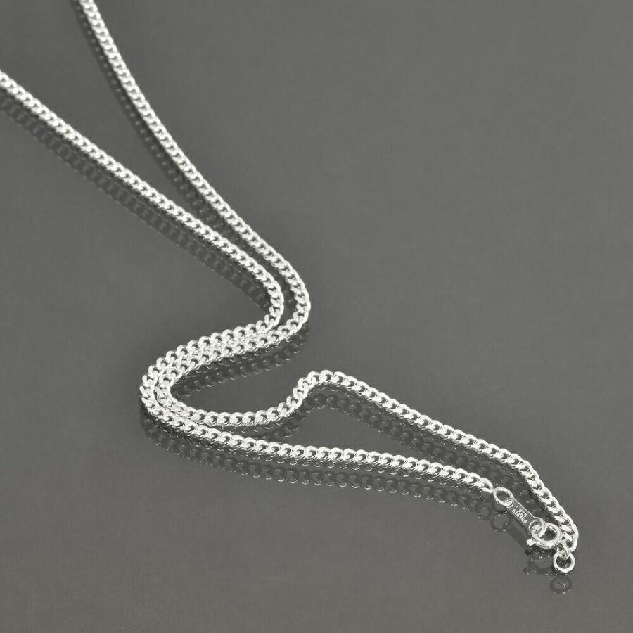 ネックレス チェーン シルバー925 2面カット喜平チェーン 幅2.6mm 長さ