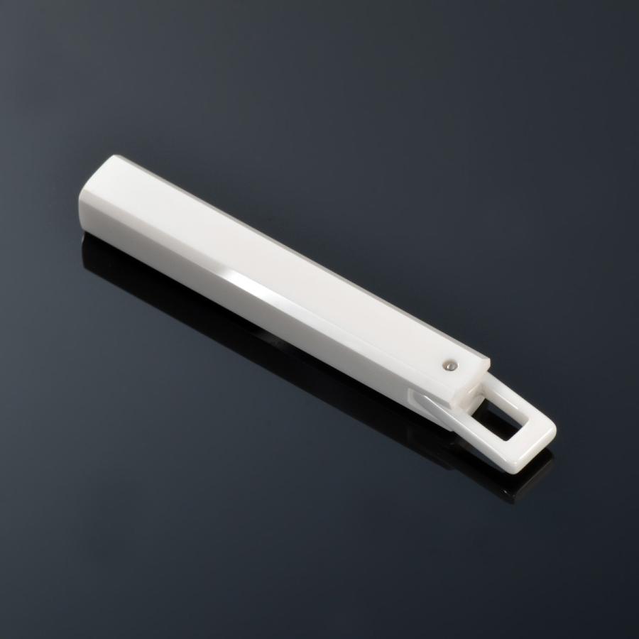 ペンダントトップ セラミック スティックペンダント 白 ホワイト