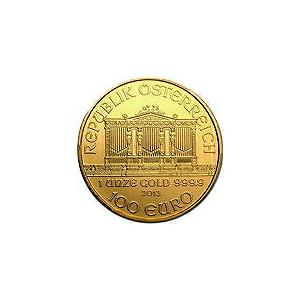 未流通貨】金貨 24金 ウィーン金貨 1オンス 1oz オーストリア 1989年