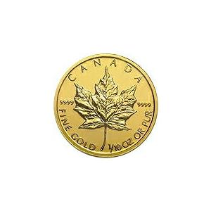 Ｋ24　純金　カナダ　メイプルリーフ　金貨　1/10　oz　保護パッケージ① 未流通貨】金貨 24金 メイプルリーフ金貨 1/10オンス 1/10oz カナダ