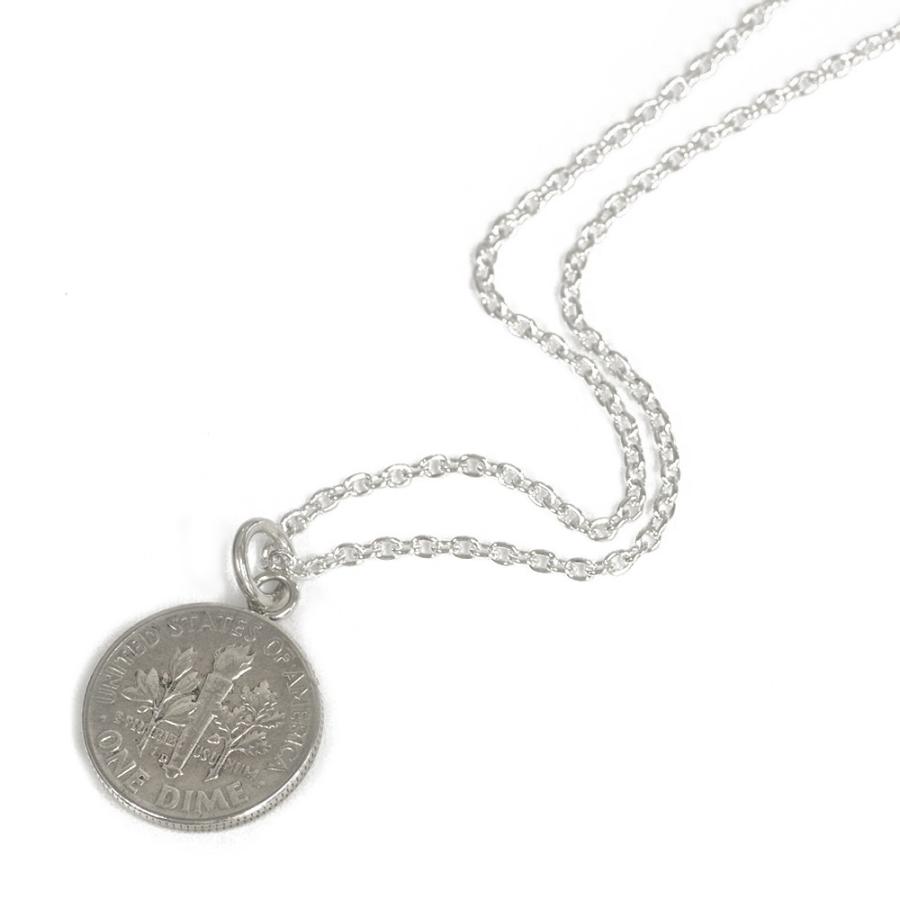 ペンダントトップ シルバー925 ルーズベルトダイム10セント硬貨ペンダント 表面 松明 裏面 ルーズベルト ネックレスチェーン付き コイン レディース メンズ Copt B10rsv Cl50 ジュエリー ネックレス Rubby 通販 Yahoo ショッピング