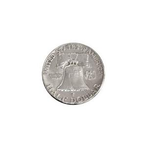 当店グレード:C〜D】 銀貨 フランクリン50セント硬貨 1948年 当店グレード:C〜D】 銀貨 フランクリン50セント硬貨 1948年