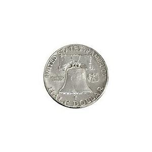 当店グレード：C〜D】 銀貨 フランクリン50セント硬貨 1948年から1963