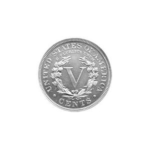 当店グレード：D】 白銅貨 リバティーヘッドニッケル硬貨 1883年