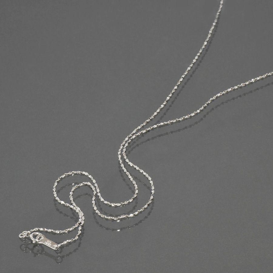 ネックレス チェーン シルバー925 S字ツイストチェーン 幅1.0mm 長さ