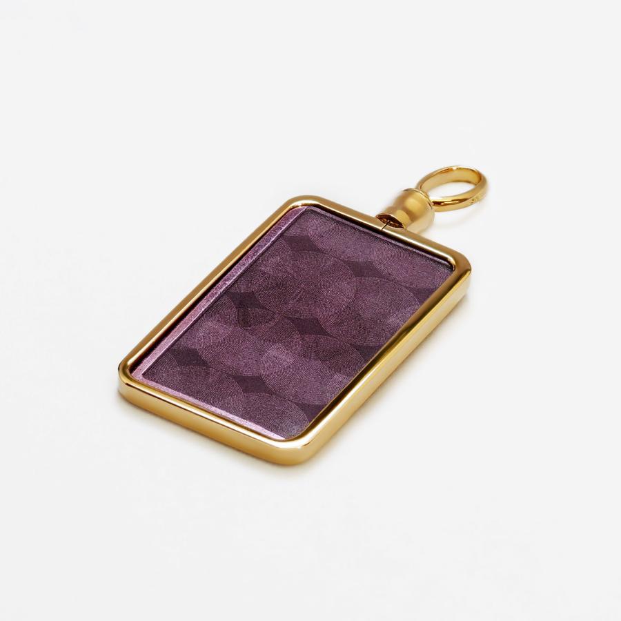 ペンダントトップ 18金 ☆新素材！ 紫色の18金☆ パープルゴールドを