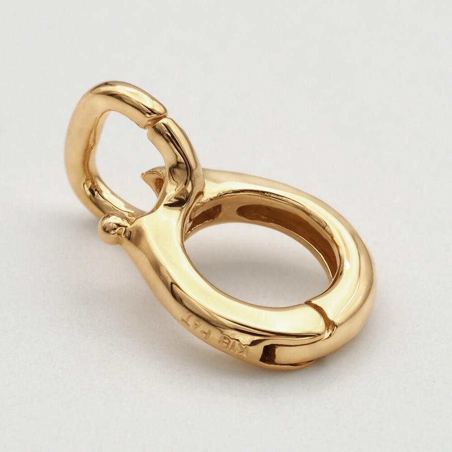 1個売り】 バチカン 18金 イエローゴールド ジョイントバチカン バネ式