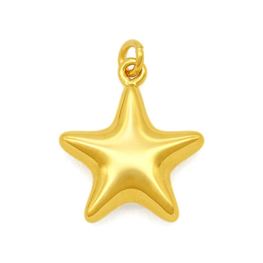 K18 星型チャーム 約2cm 楽天市場】k18 ゴールド ネックレス スター 北極星 チャーム 18金 18k
