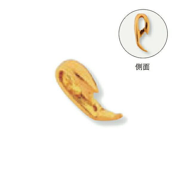【1個売り】 石枠 18金 イエローゴールド 2点留め空枠 チェーンホール付き 5分石用 石座 台座 シャトン｜手芸用品 パーツ K18YG 貴金属の画像
