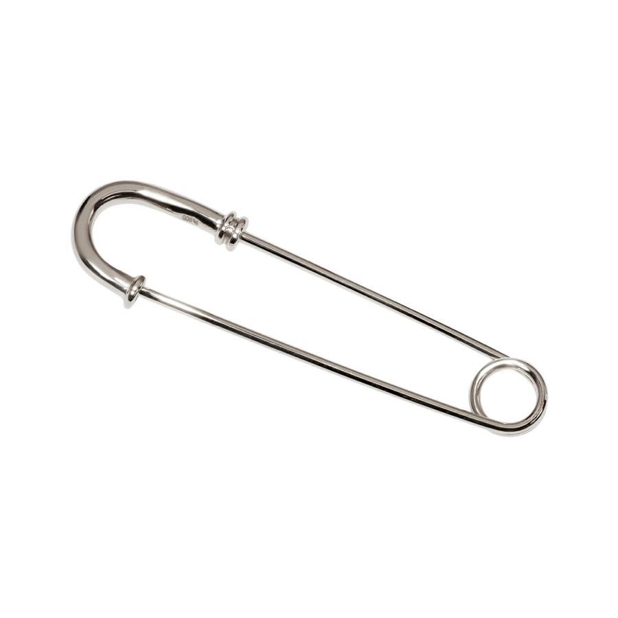 1個売り】 安全ピン PT900 プラチナ ネジ切り安全ピン｜手芸用品 金具