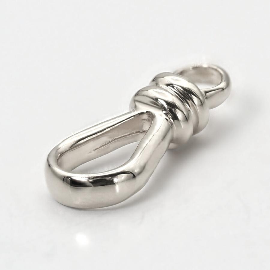 1個売り】 エンドパーツ PT850 プラチナ フック受け金具 縦8.0mm 横3.5
