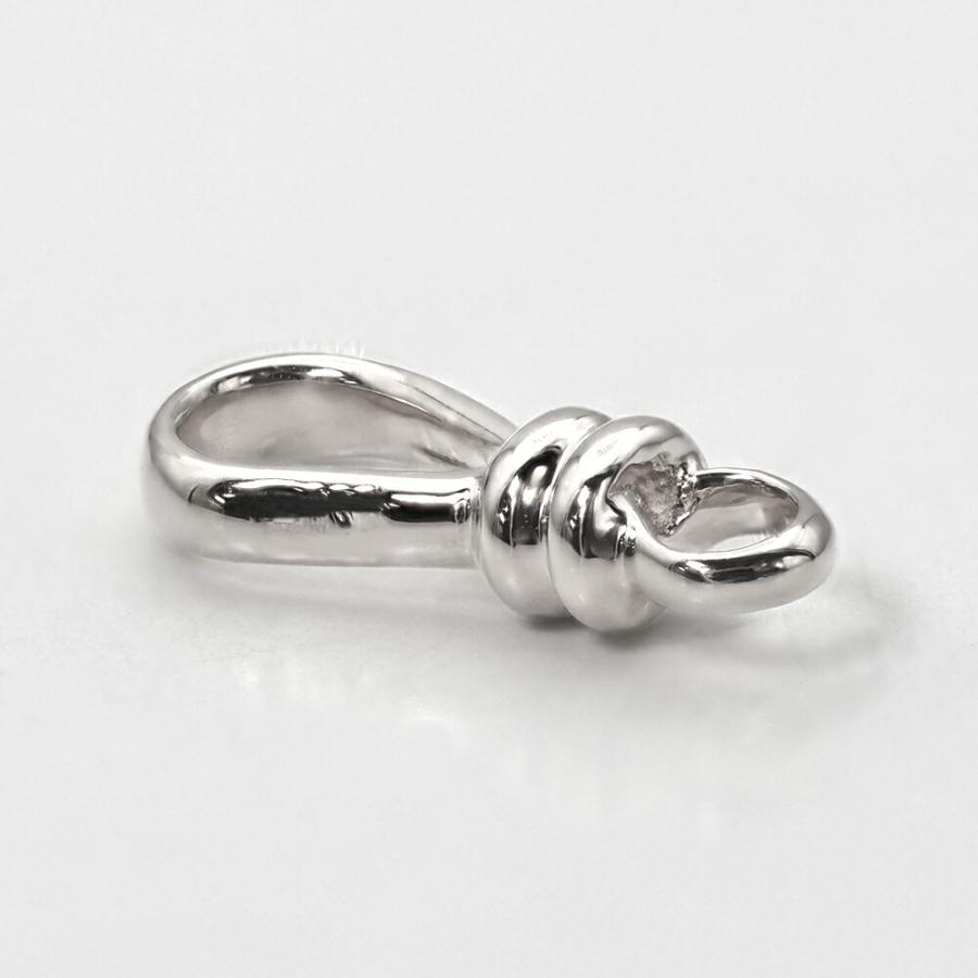 1個売り】 エンドパーツ PT850 プラチナ フック受け金具 縦8.0mm 横3.5