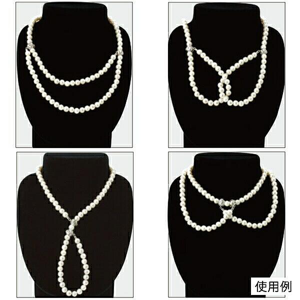 K14WGクラスプ パールネックレス 8.4-9.0mm D0.03ct K14WGクラスプ パールネックレス 8.4-9.0mm D0.03ct - メルカリ