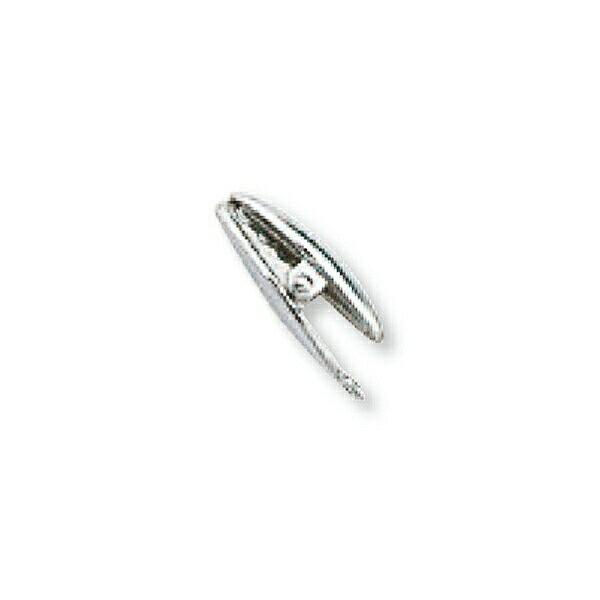 【1個売り】 留め具 18金 ホワイトゴールド Yチェーンパーツ 縦14.0mm 横5.0mm｜手芸用品 金具 飾り パーツ 部品 K18WG k18 18k 貴金属_1