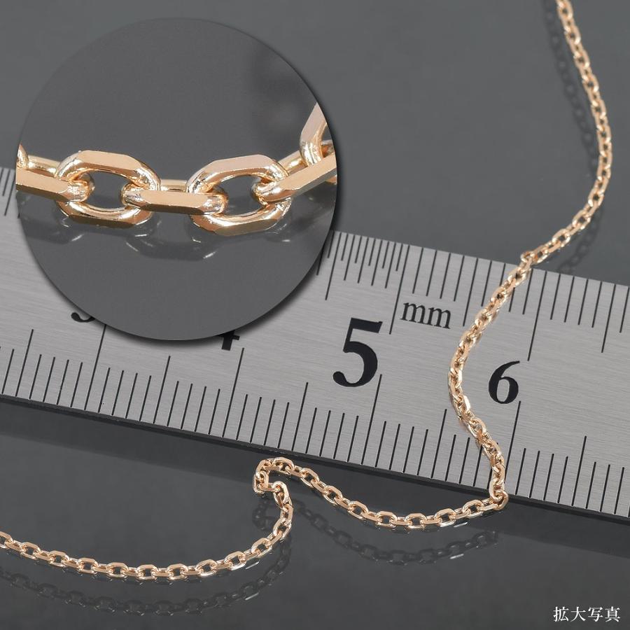 楽天市場】アンクレット チェーン 18金 ピンクゴールド 4面