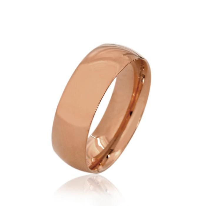 sakoyachi K18 PG ピンクゴールド シンプル 甲丸 リング 指輪 18金 ピンクゴールド 甲丸リング 幅8.0mm ピンキーリングもござい