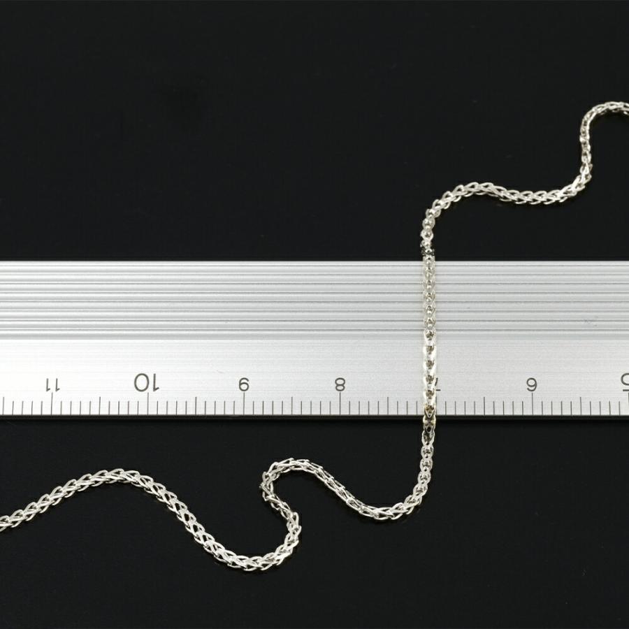 ネックレス チェーン 18金 ホワイトゴールド ターラントRチェーン 幅1.3mm｜鎖 K18WG k18 18k 貴金属 ジュエリー レディース メンズの画像