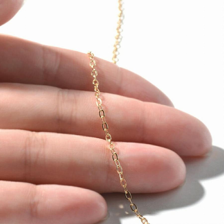 K18ゴールド チェーンネックレス K18イエローゴールド チェーンネックレス | 112531122004