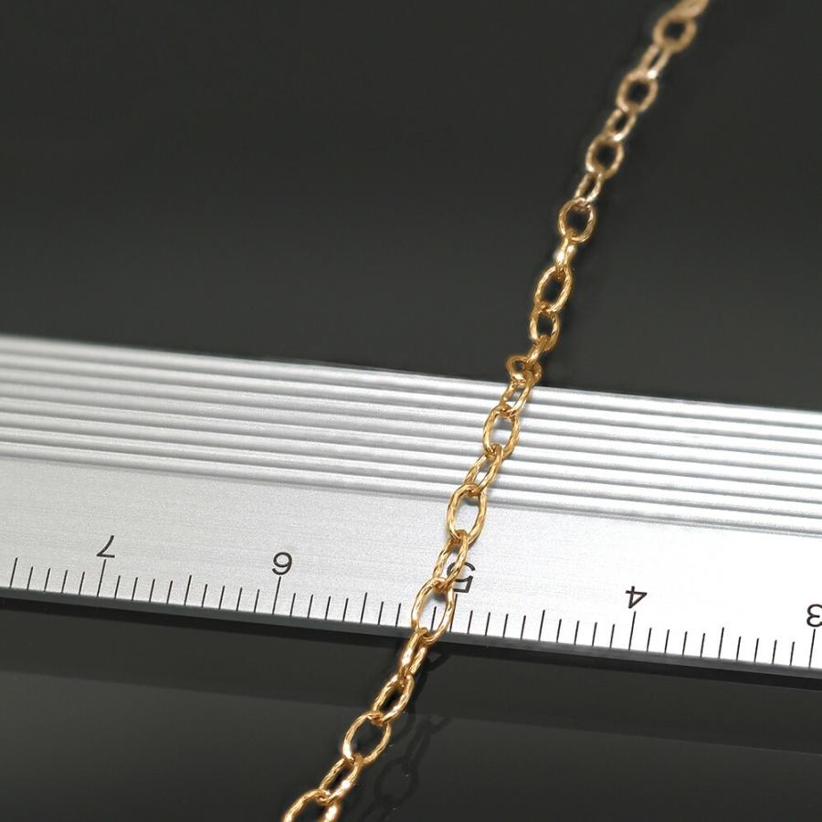 ネックレス チェーン 18金 イエローゴールド カプリチェーン 幅2.2mm｜鎖 K18YG k18 18k 貴金属 ジュエリー レディース メンズの画像