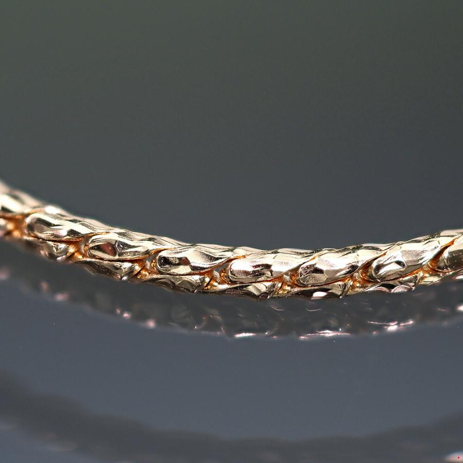 k18・スネークボーンチェーン　ネックレス ネックレス チェーン 18金 イエローゴールド スネークボーン