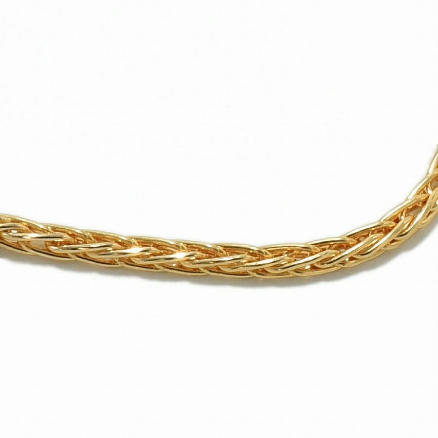 ネックレス チェーン 18金 イエローゴールド スパイクチェーン ネックレス チェーン 18金 イエローゴールド スパイクチェーン