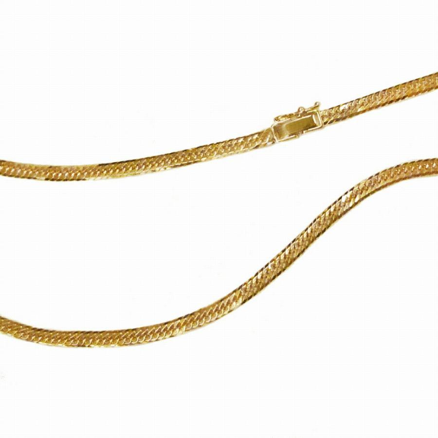 18金 ネックレス 18.5g 51cm K18 デザインチェーン