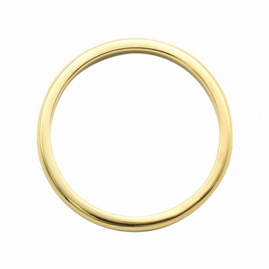 指輪 18金 イエローゴールド 甲丸リング 幅2.0mm ピンキーリングもございます 地金リング｜K18YG 18k レディース メンズの画像