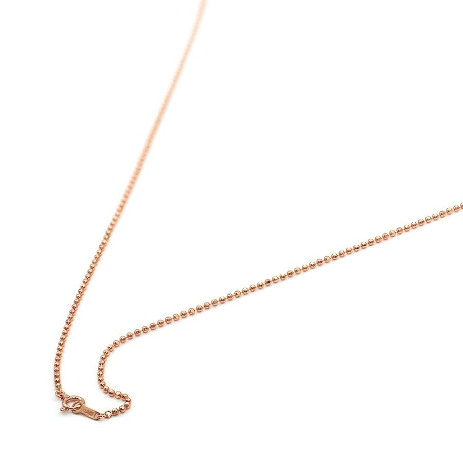 ネックレス チェーン 18金 ピンクゴールド カットボールチェーン 幅1 5mm 長さ50cm 鎖 K18pg 18k 貴金属 ジュエリー レディース メンズ Nw K18pgb 15dc6 50 ジュエリー ネックレス Rubby 通販 Yahoo ショッピング