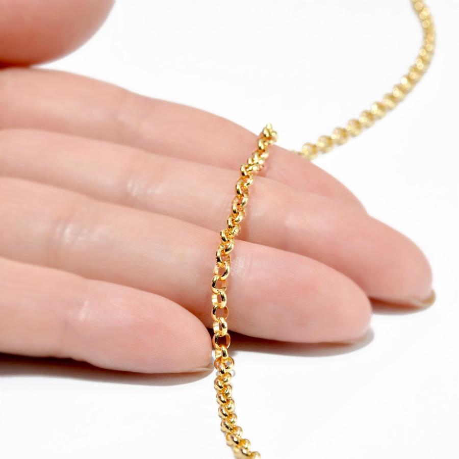 ネックレス チェーン 18金 イエローゴールド ロールチェーン 幅3 0mm 長さ40cm 鎖 K18yg 18k 貴金属 ジュエリー レディース メンズ Nw K18yg210 2s 40 ジュエリー ネックレス Rubby 通販 Yahoo ショッピング