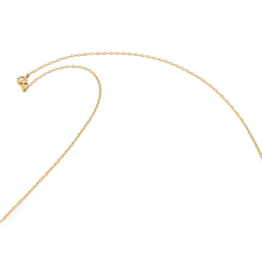 新発 ネックレス チェーン 18金 イエローゴールド 荒小豆チェーン 幅1 3mm 長さ50cm 鎖 K18yg 18k 貴金属 ジュエリー レディース メンズ 大流行中 25feb Org
