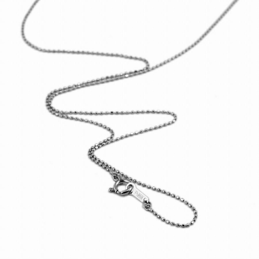 お気に入りの プラチナ Pt850 チェーン ネックレス 日本製のプラチナ850無垢チェーンネックレス カットボールチェーン メンズ レディース ジュエリー 貴金属 850pt 長さ55cm 鎖 幅0 8mm レディースアクセサリー Chescotimes Com