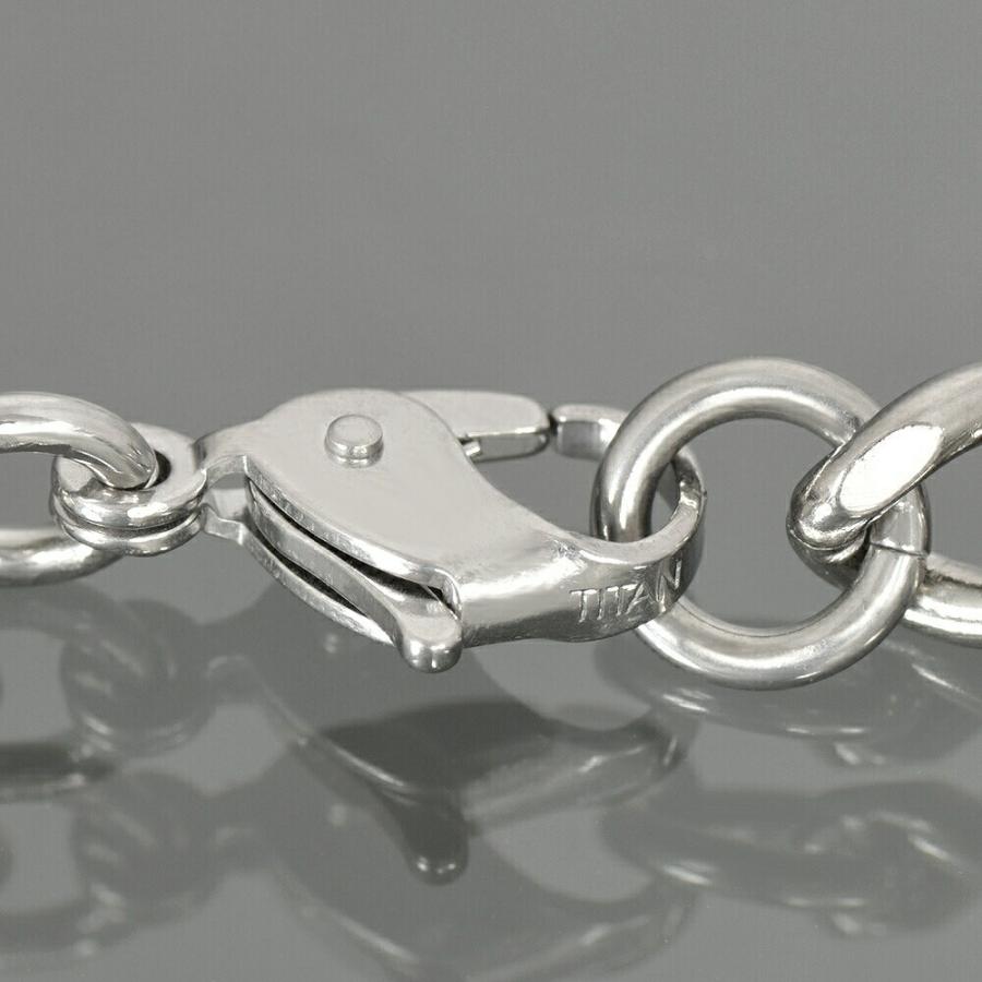 ネックレス チェーン 純チタン カット無し喜平チェーン 幅5.7mm 長さ