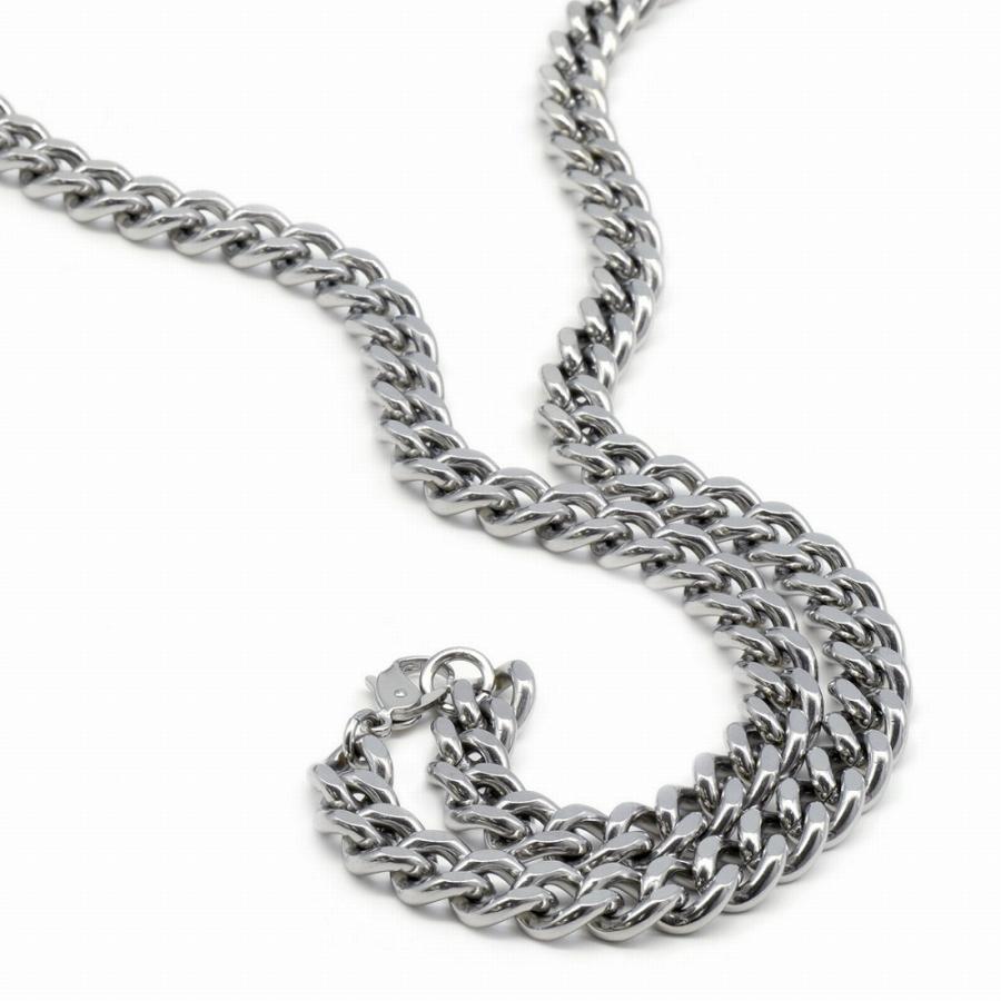 チタンネックレス 喜平ネックレスチェーン 純チタン 2面カットシングル 極美品 純チタン製 軽い ダブル喜平チェーンネックレス 喜平ネックレス 4面