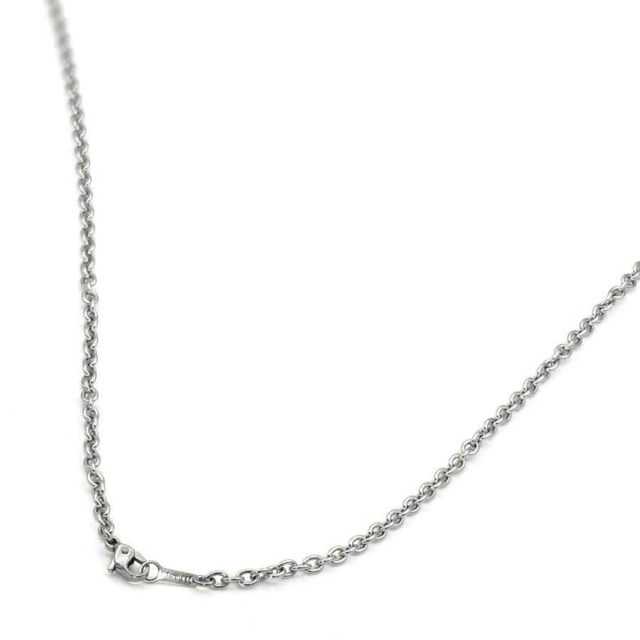 ネックレス チェーン 純チタン 小豆チェーン 幅3.0mm 長さ50cm｜鎖