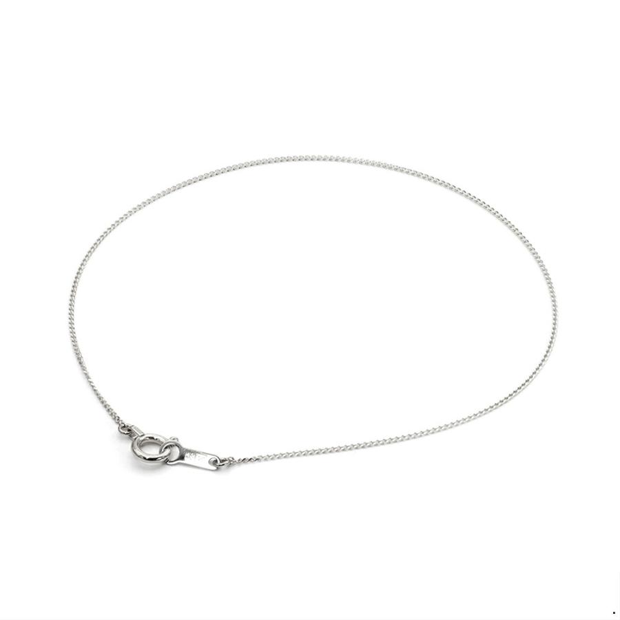 ブレスレット チェーン PT850 プラチナ 4面カット喜平チェーン 幅0.6mm 