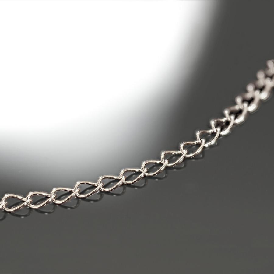 ネックレス用の延長アジャスター PT850 プラチナ 荒喜平（ラウンド