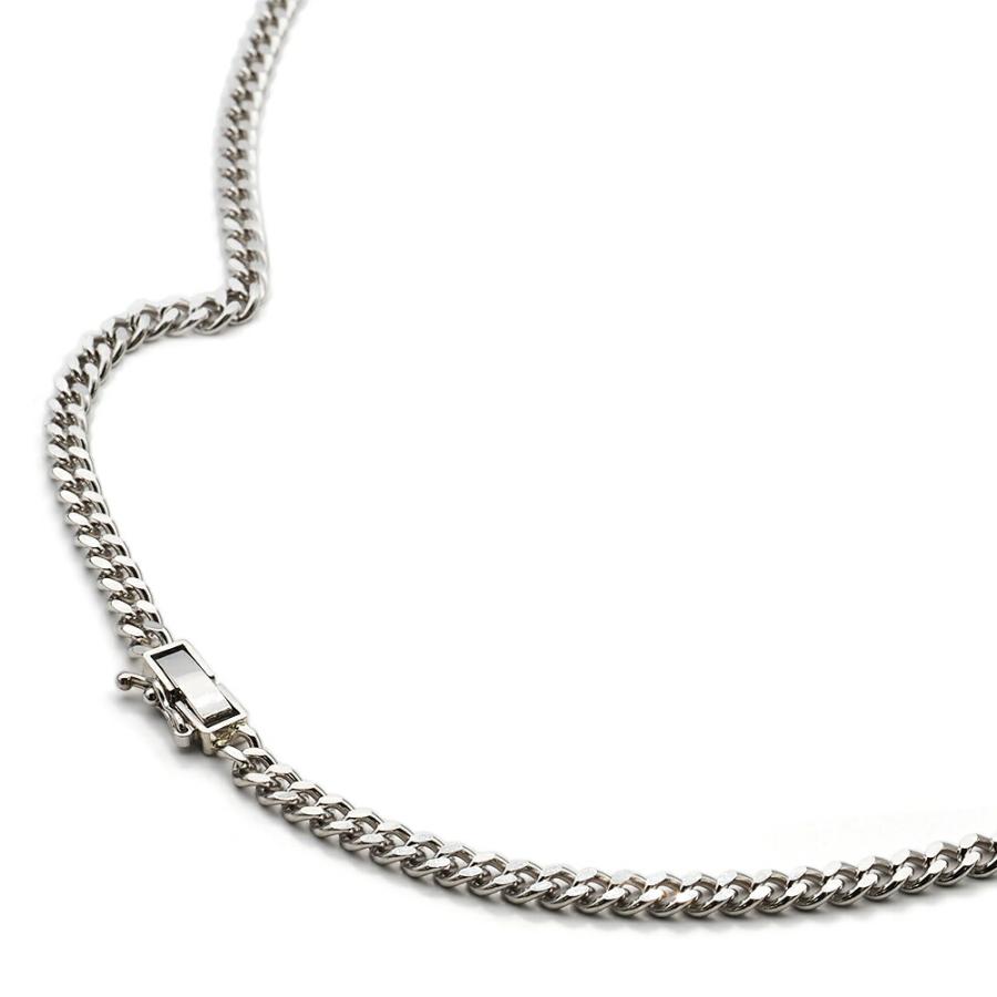 ネックレス チェーン PT850 プラチナ 2面カット喜平チェーン 幅3.6mm