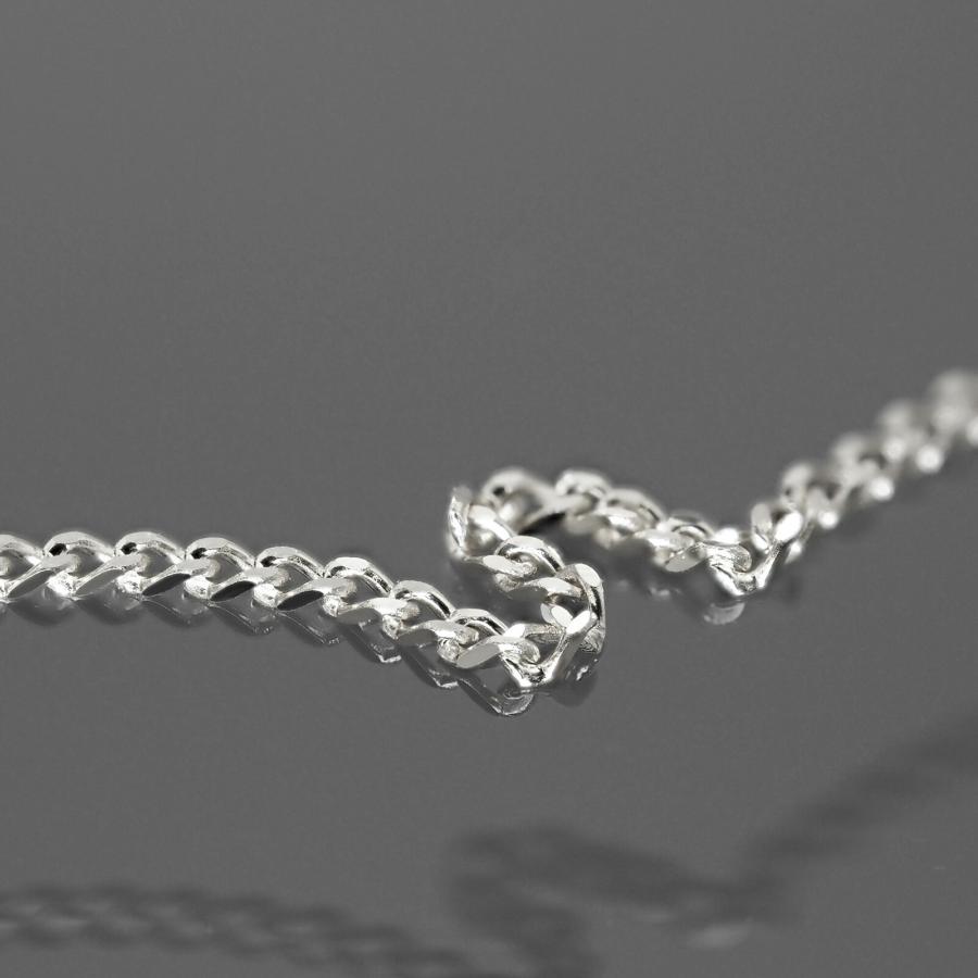 ネックレス チェーン PT850 プラチナ 4面カット喜平チェーン 幅0.5mm