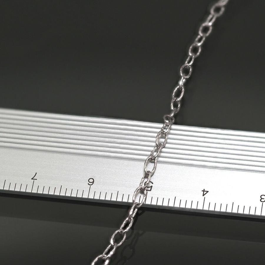 ネックレス チェーン PT850 プラチナ カプリチェーン 幅2.2mm｜鎖 