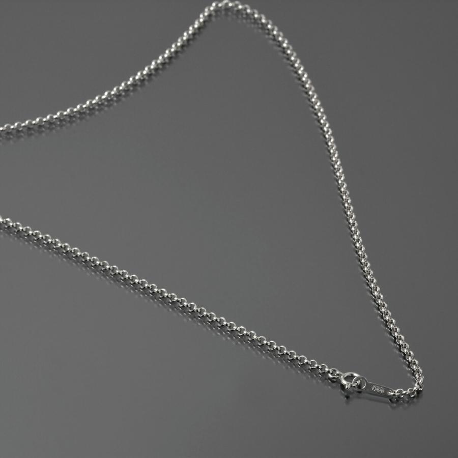 ネックレス チェーン PT850 プラチナ ロールチェーン 幅2.4mm｜鎖 