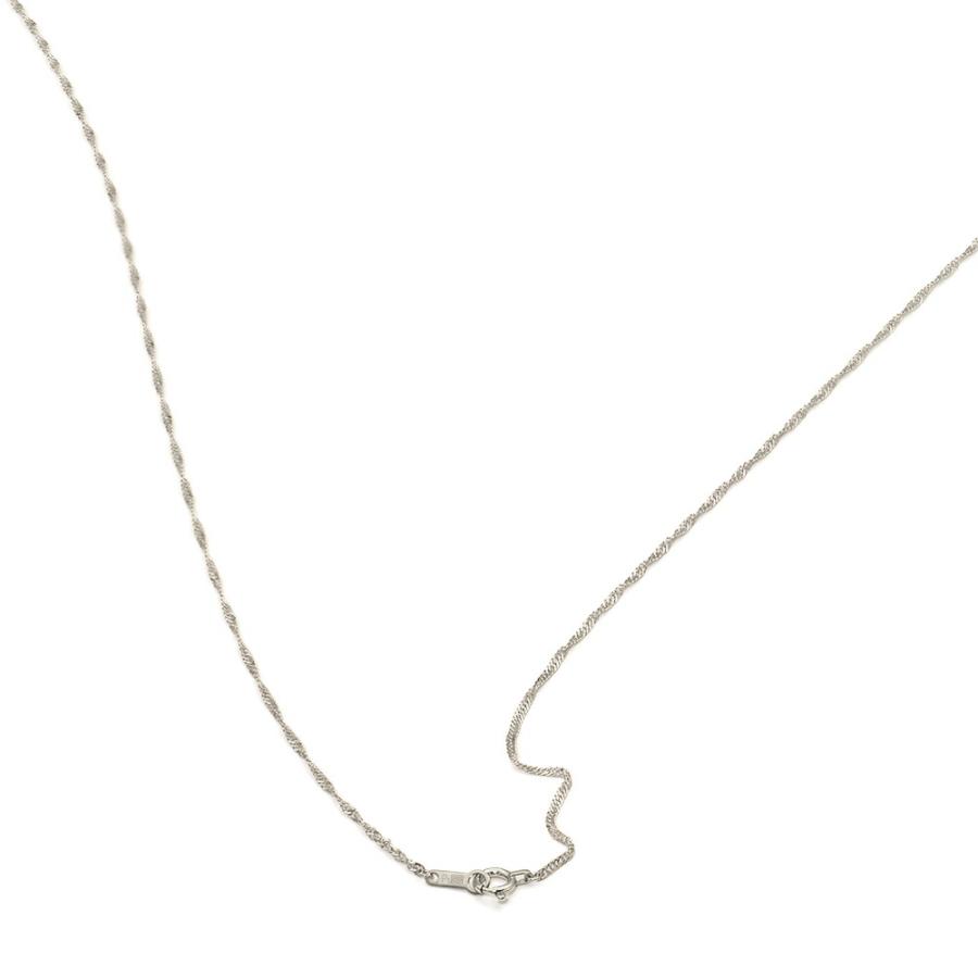 【最終価格】プラチナ　刻印あり　ネックレスチェーン　pt850 スクリュー ネックレス チェーン PT850 プラチナ スクリューチェーン 幅1.3mm｜鎖