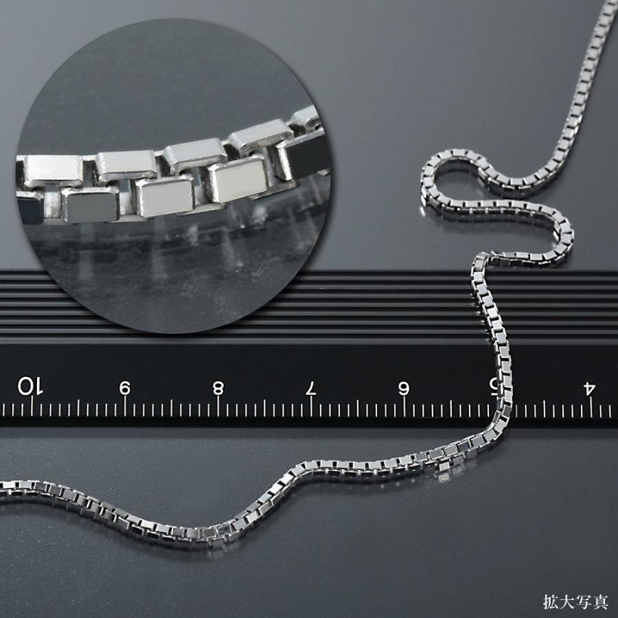 ネックレス チェーン PT850 プラチナ ベネチアンチェーン 幅1.4mm｜鎖 850pt 貴金属 ジュエリー レディース メンズの画像